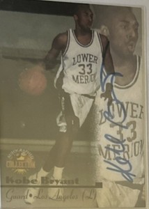 1996 Score Board KOBE RC Auto Collection Kobe Bryant #13 Rookie Reprint RC HOF!