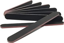 21 Pcs Nail File 100/180 Grit Files,Black 21pcs 100/180Grit Thin , Black