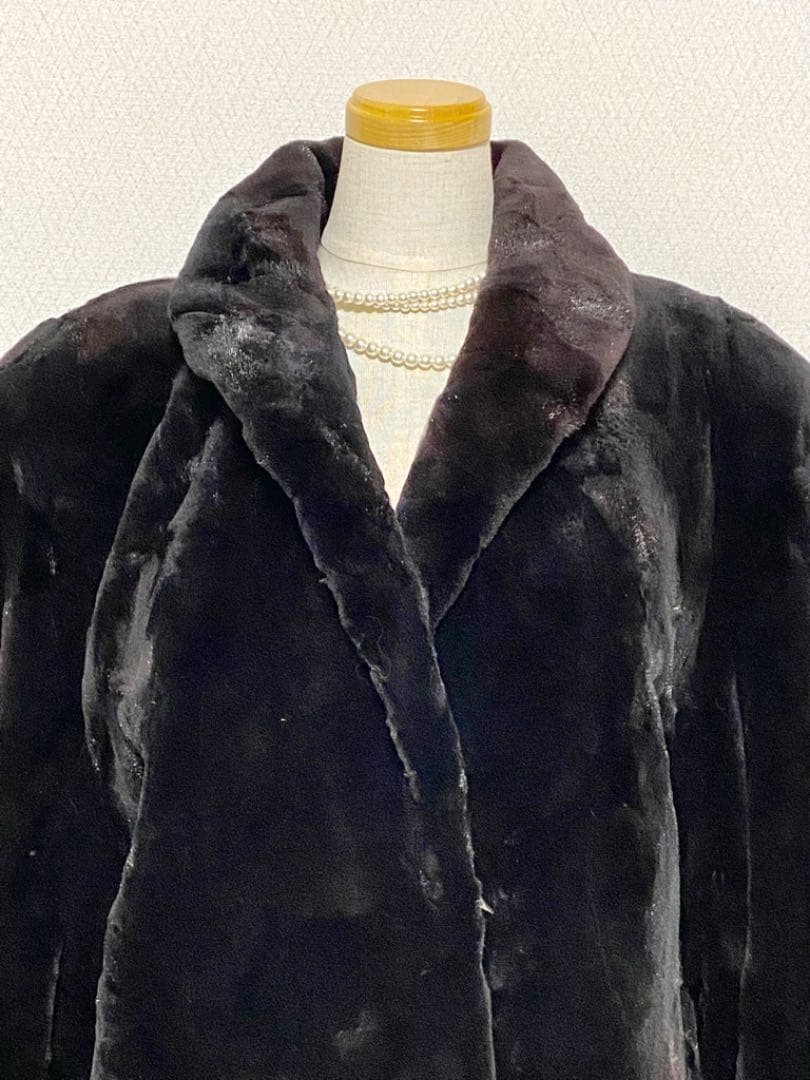 Nm.22 Shared Mink Paisley Pattern Lining Adult Mi… - image 7