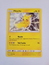 Pikachu 66/236 Cosmic Eclipse Common Pokemon Card 2019 P-2