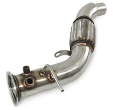 Edelstahl Ersatzrohr Für BMW M57N E90 E91 E92 E93 / nach Fächerkrümmer Downpipe