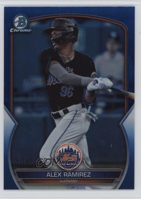 2023 Bowman Draft Chrome Blue Refractor 106/150 Alex Ramirez #BDC-17 6o3