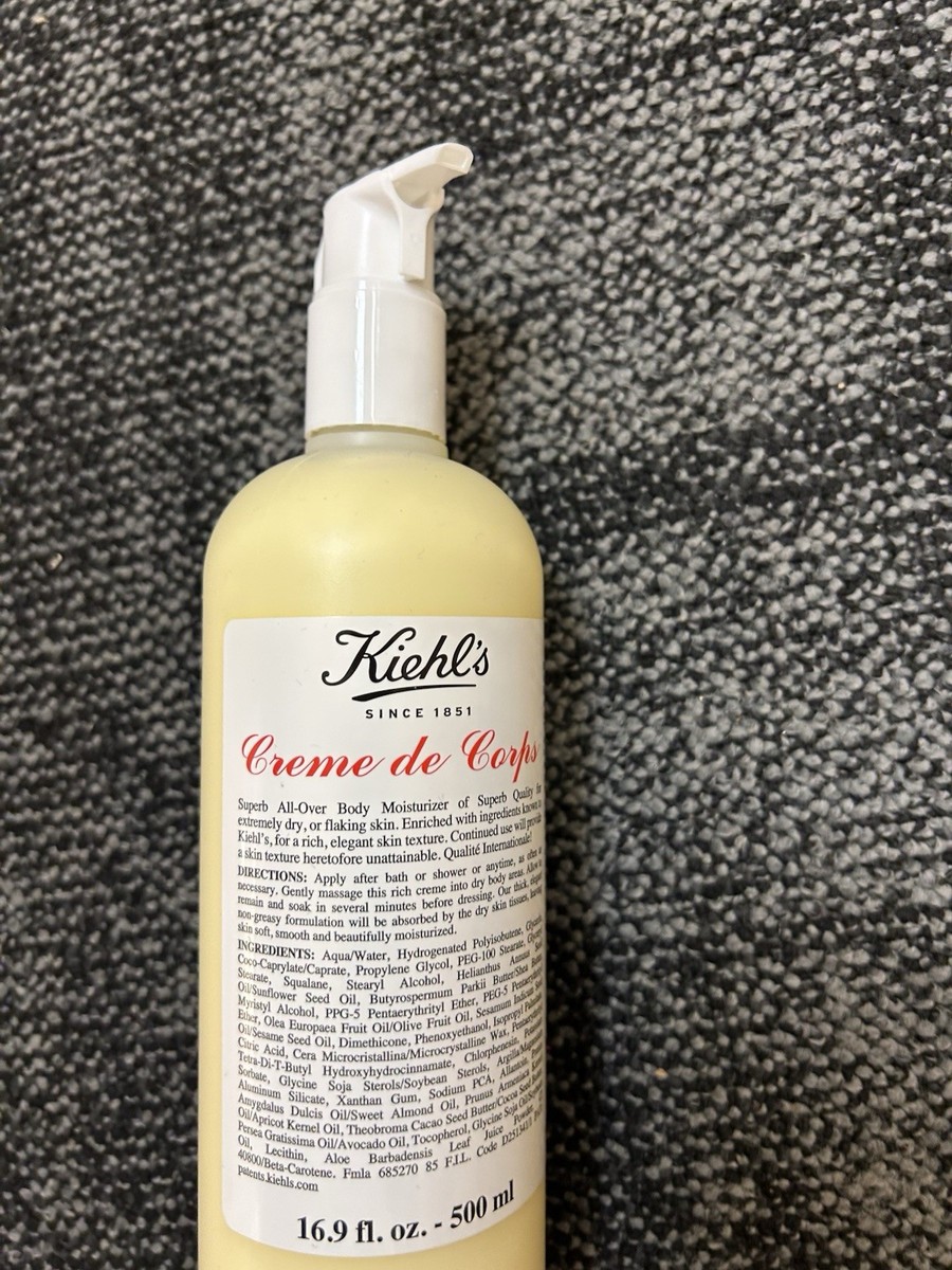 Kiehl's Creme de Corps Body Lotion with Cocoa Butter 16.9 fl