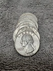 Silver Washington Quarters 1964 Lot Of 10