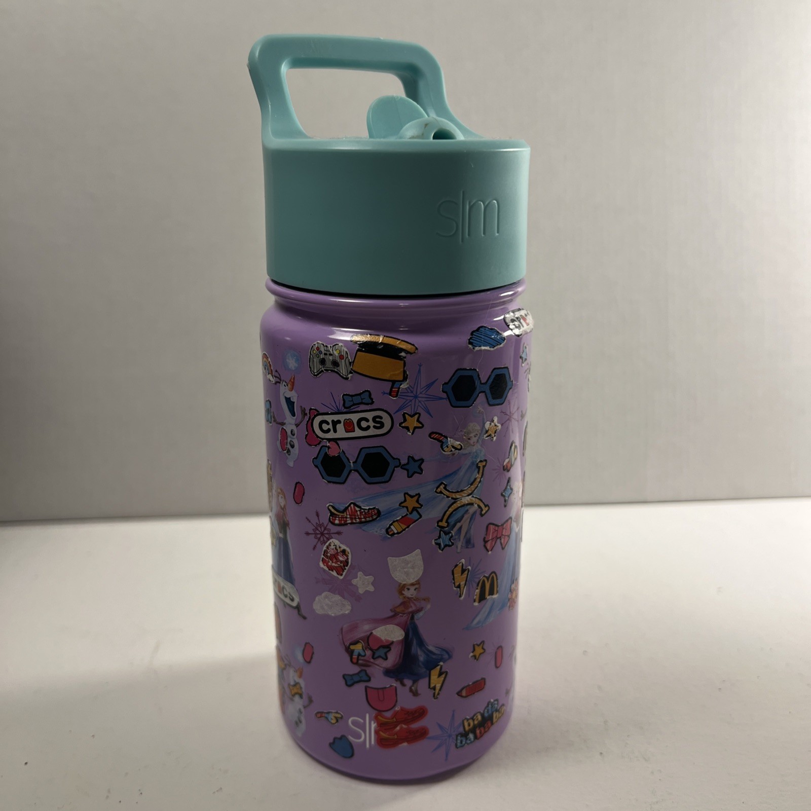 With Straw Lid Disney Frozen Sisters 14oz