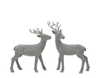 Hirsch Dekofigur Weihnachten Jagd Kunstoff GrüN 5X13X17 Cm StüCkpreis