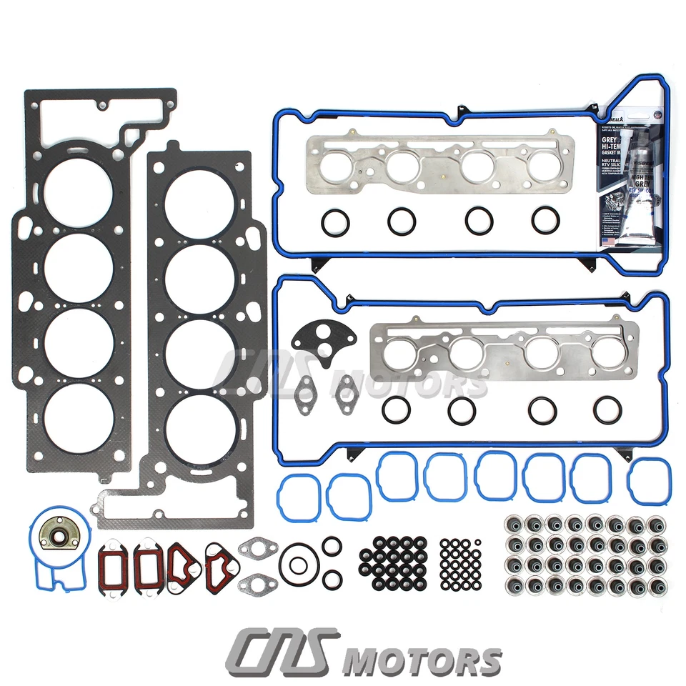 Head Gasket Set Fits 00-01 Cadillac Deville ElDorado Seville 4.6L V8 DOHC - Image 2 of 2