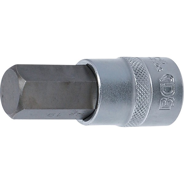 "Bgs 5052-19 Bit-Einsatz, Antrieb Innenvierkant 12,5 Mm (1/2\"), Innensechskant"-image