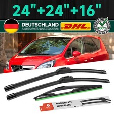 Scheibenwischer Vorne + Hinten Passend Für OPEL MERIVA A X03 | BJ 2003 - 2010