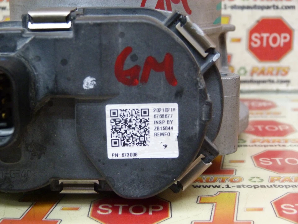 Cadillac Escalade 2007-2008 cuerpo del acelerador del motor 12572658 OEM Foto 3 de 4