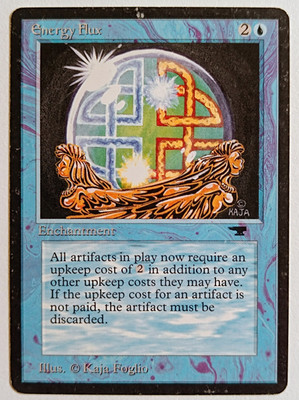 MTG | 1 x Energy Flux | Antiquities | Magic The Gathering