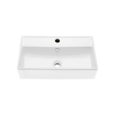 Swiss Madison SM-WS318 Claire Ceramic Wall Hung Sink Glossy White 22" Inch