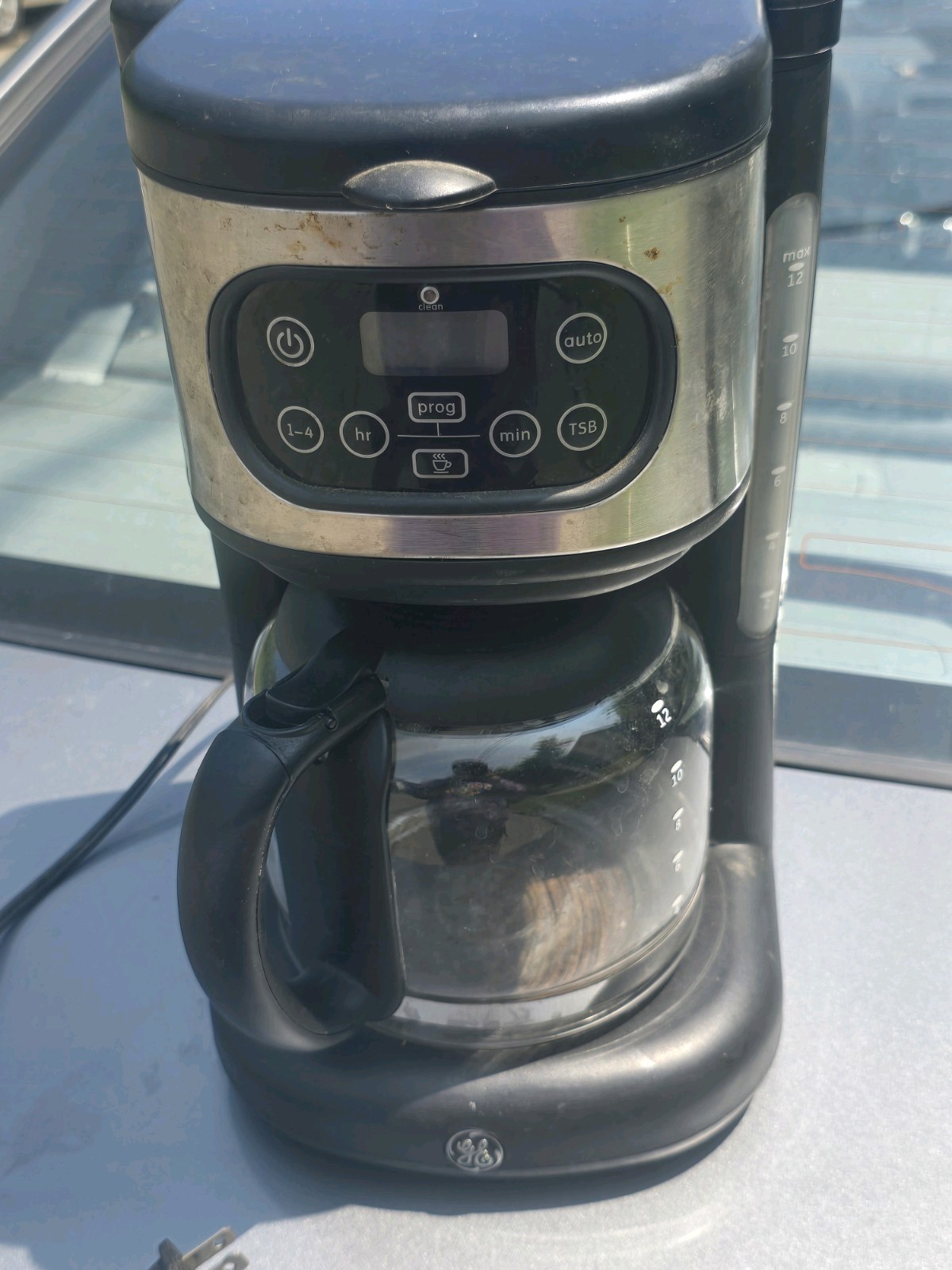 With Glass Carafe And Digital Display