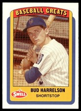 1990 Swell Baseball Greats Bud Harrelson New York Mets #111
