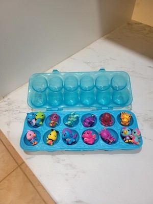 Hatchimals CollEGGtibles Lot of 14 w/ Blue Egg Carton In Excellent Condition 