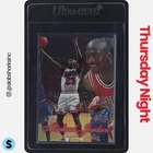 1997 FLEER FLAIR SHOWCASE #1 MICHAEL JORDAN ROW 2