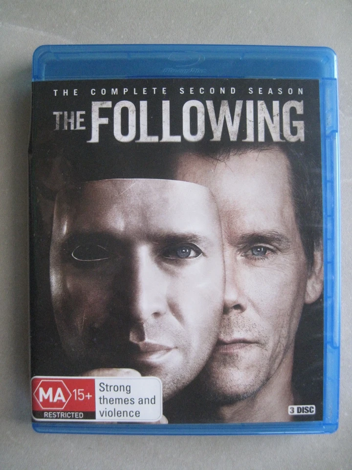 The Following: The Complete Series | Season 1-3 (10 Blu-rays)-Like New-Free F.P. - image 2 of 3