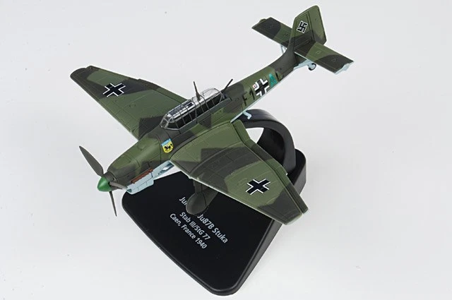 Oxford Diecast 1/72 Ju 87B Stuka F1+AC Luftwaffe III/StG 77 Foto 2 de 2