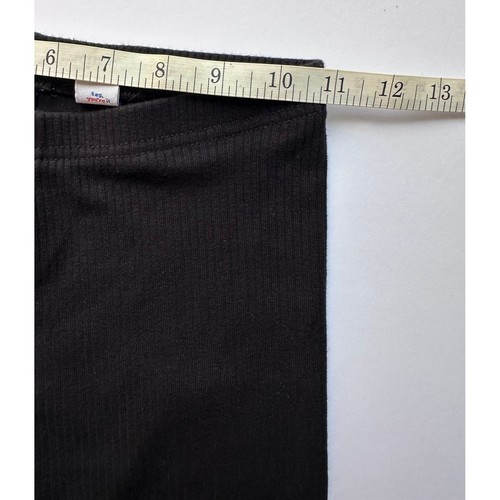 Old Navy Girls Black Ribbed Biker Shorts Size XL (14-16) - Picture 6 of 9