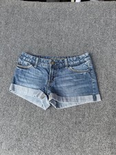 American Eagle Denim Cuffed Shorts Size 4
