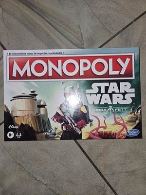 Monopoly Star Wars Boba Fett Spanish Espanol Ver. Board Game