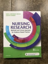 Nursing Research: Methods and Critical Apprai...
