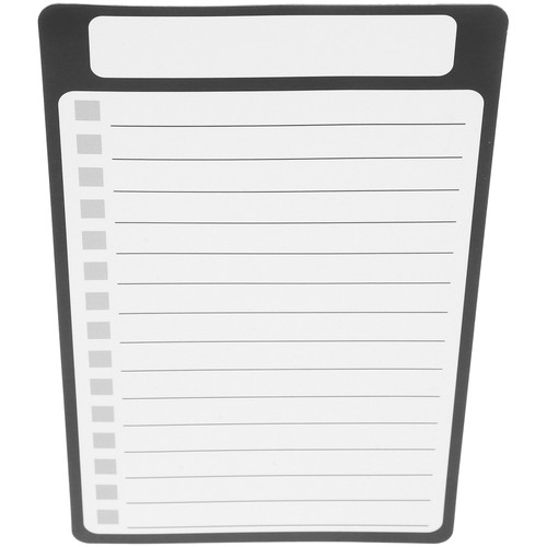 Lista de comestibles Bloc de notas refrigerador mensaje magnético pegatinas compras refrigerador - Imagen 10 de 12