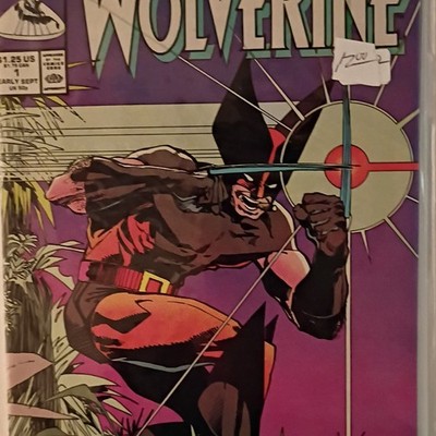 Marvel Comics Wolverine #7 1988 Silvestri Cover Claremont Copper Age