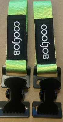 COOLJOB Metal Glove Holder Clips Heavy Duty Work with Adhesive Strap FREE UK DELIVERY #2