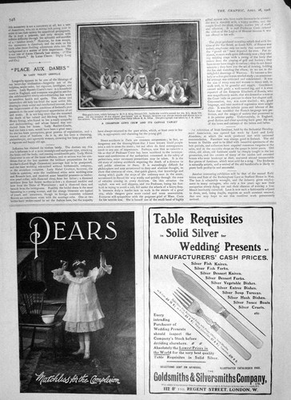 #ad #ad Original Old Antique Print 1906 Champion Gun Crew King Edward Ship Giles Pears GBP 19.00