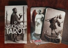 Visionary Tarot - 90  Karten Rider-Waite-Smith im Vintage Fotostil, Diversität