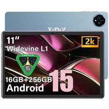 2026 Tablet Android 15 16GB 256GB Tablet PC 11.0 inch 2.4G/5G WiFi GMS Netflix