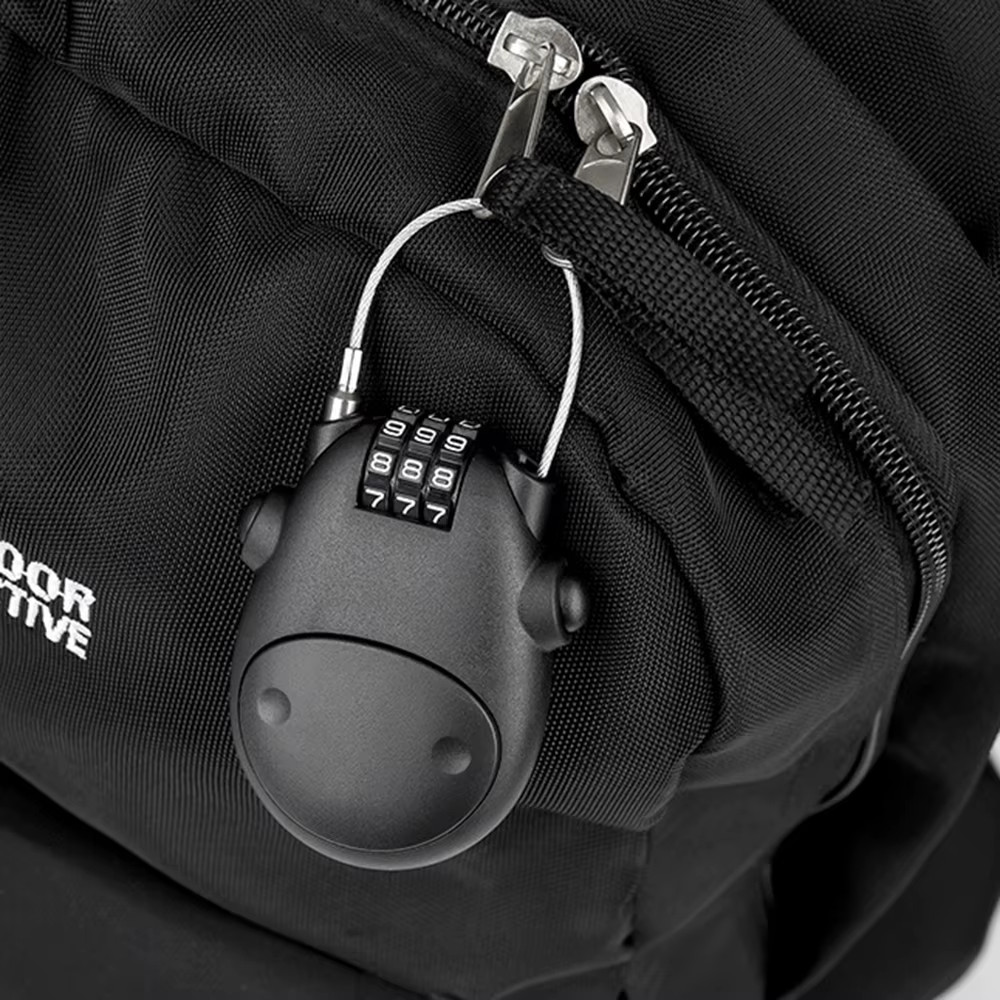 Code Lock Anti-Theft Security Lock Telescopic Wire Rope Lock Wire Cable Combinat