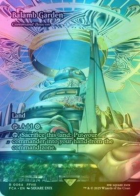 MTG I Balamb Garden   Command Beacon I Final Fantasy I FCA 0064 I FOIL I NM EN