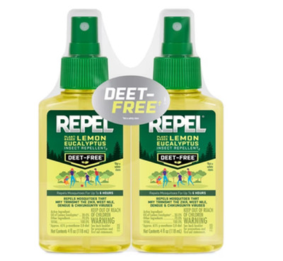 Repel Plant-Based Lemon Eucalyptus Insect Repellent, Mosquito Repellent, Pump Sp