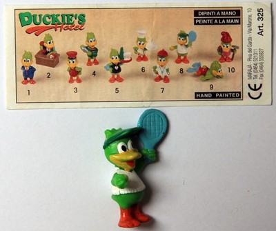Figur: Tennisspieler / Serie: Duckies Hotel / Firma: Maraja
