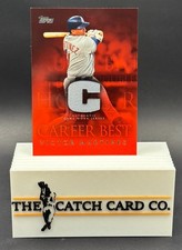 2009 Topps - Career Best Relics Victor Martinez #CBR-VM Swinging the bat Series