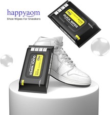Shoe wipes Pack of 2 Total 60 Pcs Sneakers Cleaning Quick Wipes