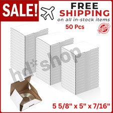 50 Pcs 5 5/8" x 5" x 7/16" CD/DVD Mailer Boxes, DVD Shipping Sleeves, CD Mailer