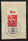 1938 German Stamp on card special Postmark - Leadership 12+8 rpf /1122