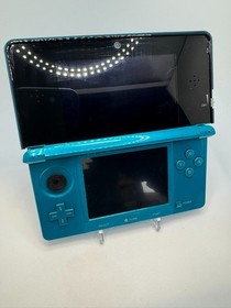 Nintendo 3DS -Aqua Blue- Handheld Console System Japanese Version W/Charger
