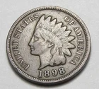 1898 INDIAN HEAD CENT,PARTIAL LIBERTY, VERY NICE COIN!!!!(A1)