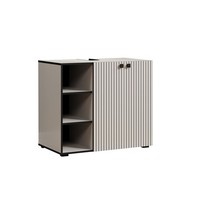 Trendteam Waschbeckenunterschrank Badschrank Purebliss Kashmir Hellgrau 90X79X53
