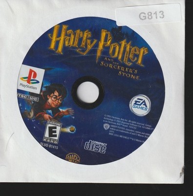 Harry Potter The Sorcerer's Stone Sony Playstation 1 Sleeved Video Game No Case