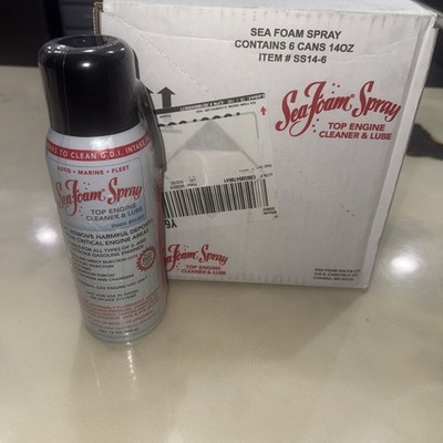 Sea Foam Spray  Upper Engine Cleaner & lube SS14-6 14 oz Pack of 6