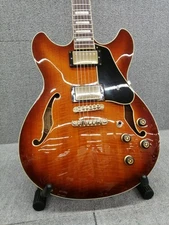 IBANEZ AS93-VLS Used 2012 Maple body Mahogany neck Rosewood fingerboard Brown