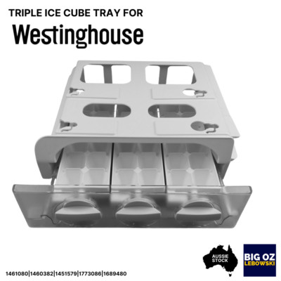 Triple Ice Cube Tray (Twist) for Westinghouse WBM4300WB Fridge - PN: 1460382
