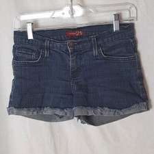 Forever 21 Denim women's Blue Jeans Shorts size 25