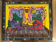 “In This Room Where Live Slows Down” Living Room Art Painting By Heidi Forever