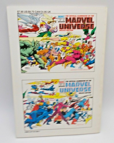 Official Marvel Universe Handbook Vol 1 : 3rd Print 1989 - Picture 3 of 5